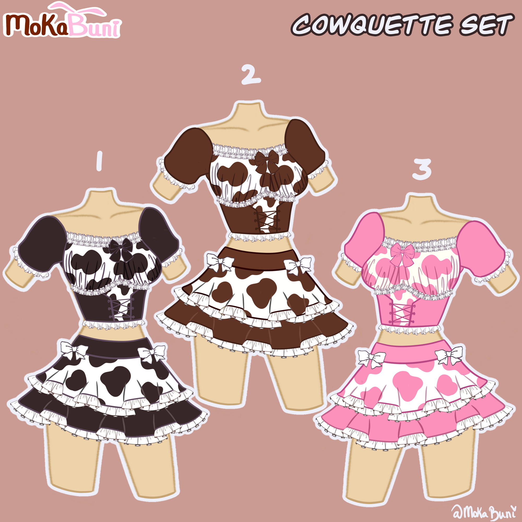 Cowquette Set